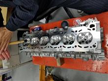 RB26DETT　エンジンオーバーホール　バルブ擦り合わせ編(^^♪