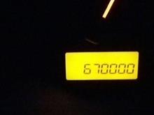 GD3 フィット君 67 万キロ通過！！