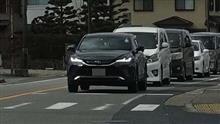 家の周辺の生活道路で・・