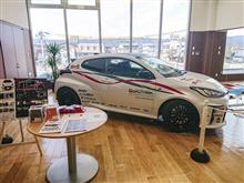 GR Garage 下諏訪にて オクヤマ デモカー GRヤリス展示中〜