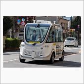 池袋の自動運転バスの実証実験