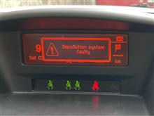 Depollution System Faulty 再発