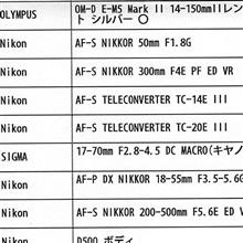 環境の変化もあってカメラの一部を処分