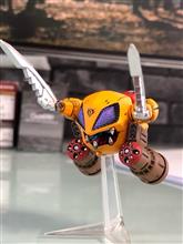 続✖️52【ガンダムコンバージ】ザクレロ、ガンタンク初期型、ガーベラ・テトラの墨入れと部分塗装