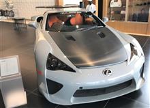 レクサス LFA 初めて見ました