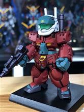 続✖️54【ガンダムコンバージ】量産型ガンキャノンの墨入れと部分塗装
