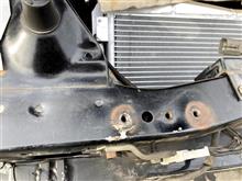 RX-7(FD3S)冷却システムレイアウト変更　-パワステクーラー加工移設-