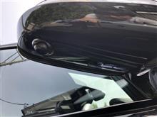 サイドカメラのカメラハーネス車内取り込み　できました！
