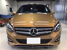 メルセデス ベンツの中でもコンパクトで浸す見やすいデザインのBクラス B180にリボルト・プロを施工【リボルト大阪北】 メルセデス ベンツの中でもコンパクトで浸す見やすいデザインのBクラス B180にリボルト・プロを施工【リボルト大阪北】