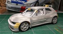 プラモデル、プジョー306MAXIの進捗状況。もうすぐ… プラモデル、プジョー306MAXIの進捗状況。もうすぐ…