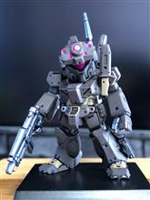 続✖️64【ガンダムコンバージ】ジェガン（エコーズ仕様・コンロイ機）の墨入れと部分塗装