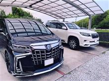 プラド納車とパーツの取り付け。 プラド納車とパーツの取り付け。