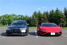 今日のモエレ・ソロ ～ 日・伊 de ランエボ？