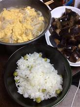 昨日（6月5日）はおナスの味噌炒め