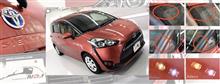 トヨタ シエンタ 経年車 　NOJロイヤルコーティング施工  ！！ウィンドウガラスに固着した頑固な水垢ウロコを研磨後にガラス撥水コーティングも施工させて頂きました。