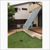今日はオーニング設置のDIY ...