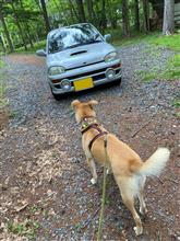 なびこ初めてみにちゃんハウスへ‼️