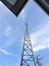 ６バンドＧＰ　ＣＰ－６撤去