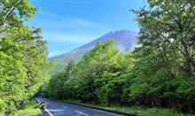 梅雨のなか休み、富士山５合目ツーリング