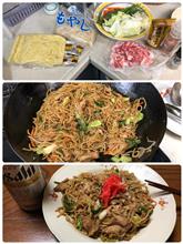 今晩は焼きそば