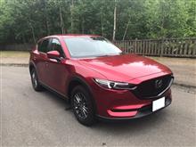 駐車場でぶつけられた、CX5の戦いが終わりました！