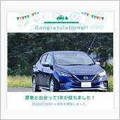 青リーフ1周年