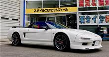 テイン･モノスポーツで足回りをビシッと引き締めていい感じにローダウンしたら、“BBS RF &#215; POTENZA S007A”をセット!! 稀代のミッドシップスポーツが甦りました!!