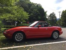 梅雨の晴れ間にオープンドライブ