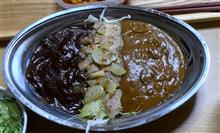 奇跡のコラボ　金沢カレーの双璧「ゴーゴーとチャンカレのあいがけカレー」