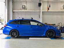 TEIN FLEX ZをEDFC ACTIVE PROを組み合わせて装着。もともとSTIのスプリングが入っていたので、車高の変化はほどほどですが、シャープなイメージが高まりました!!