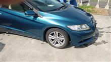 洗車、オフ会、腕焼ける。