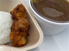 ランチボックスで唐揚げカレー