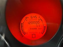 120,000kmゾロ目