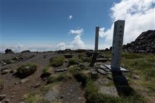 ロードスターで登山　白山大汝2684m
