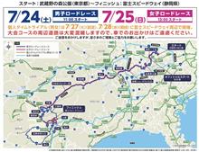 オリンピックが道志みちに