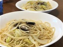 オイルサーディンとキャベツのパスタ