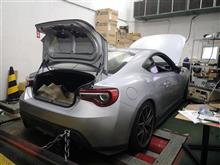 BRZ後期CPU現車セッティング と パワーコイル