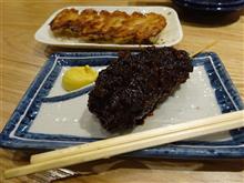 味噌串カツがでかい