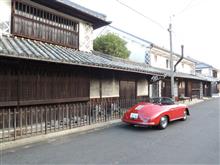 草朝オープン田舎の古い町並みへ