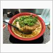 肉の万世のサービス　　パーコー麺の日