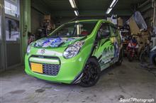 アルト痛車化((*￣▽￣)