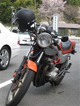 GS650Gが車検に出発しました。ちとヤバイみたいですよ(笑