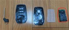 ヤリスクロススマートキー小型化調査