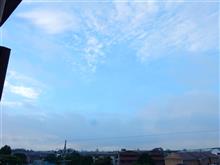 ８月２１日　スッキリしない天気になりそうな土曜日、おはよ～♪