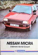 K10マイクラ スウェーデン仕様車カタログ1984年11月の主文翻訳。2021年8月26日投稿。