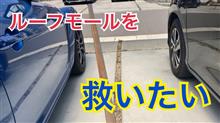 ルーフモール補修