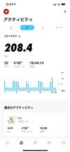 チラ裏　8ヶ月ぶりのランニング月間走行距離200km到達