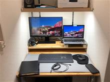 PCデスクを戻したよ