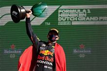 F1オランダGP 決勝：フェルスタッペンが先行逃げ切りで今季7勝目！