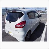 セルボ　洗車機にて洗車